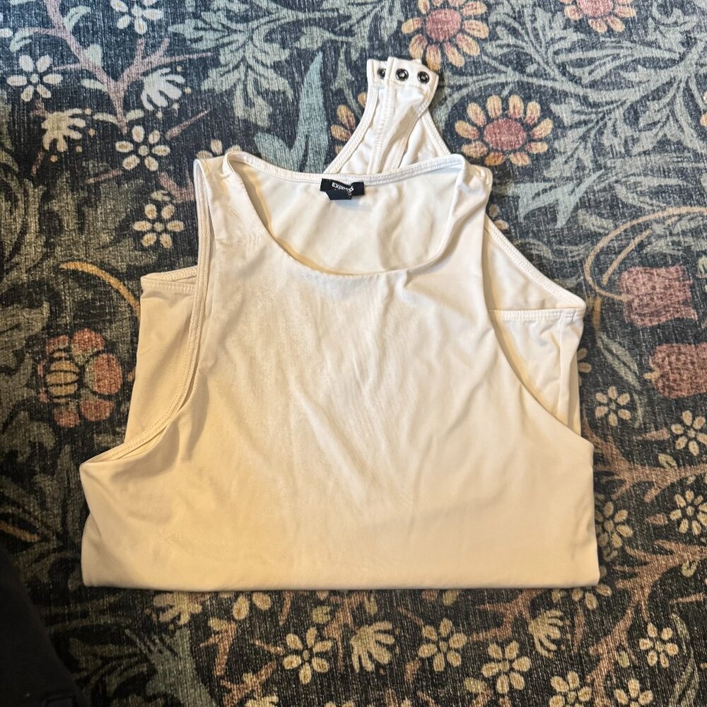 Express Cream Bodysuit Small